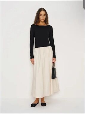 reformation nasha satin dress Reformation Nasha Satin Dress In Black - 70% Off